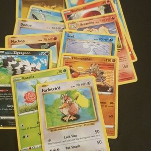 12 pcs pokemon cards